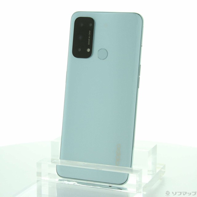 中古)OPPO Reno5 A 128GB アイスブルー A103OP Y!mobile(297-ud)の通販