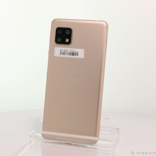 【得価HOT】★新品未使用★ SHARP シャープ AQUOS sense4 ライトカッパー(Light Copper) SIMロック解除済 Ymobile 送料無料 Android