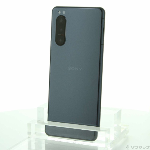 中古】SONY(ソニー) Xperia 5 II 128GB ブルー SOG02 auロック解除SIM