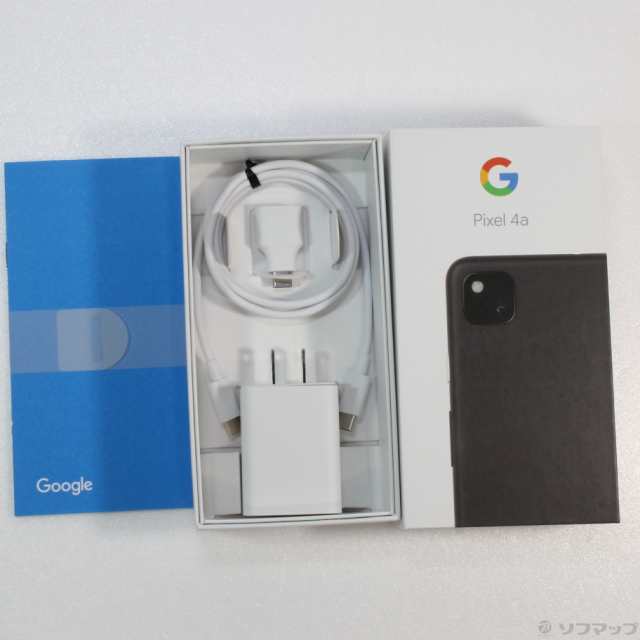 中古)GOOGLE Google Pixel 4a 128GB ジャストブラック G025M SoftBank