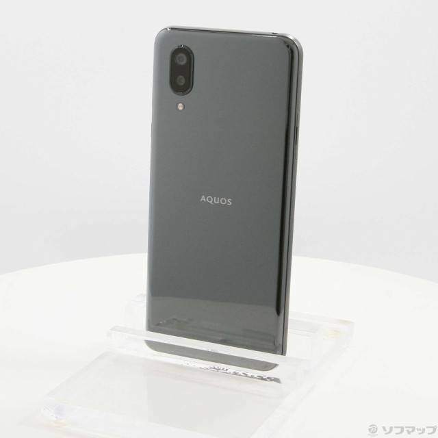 中古)SHARP AQUOS sense3 plus 楽天版 64GB ブラック SH-RM11 SIM