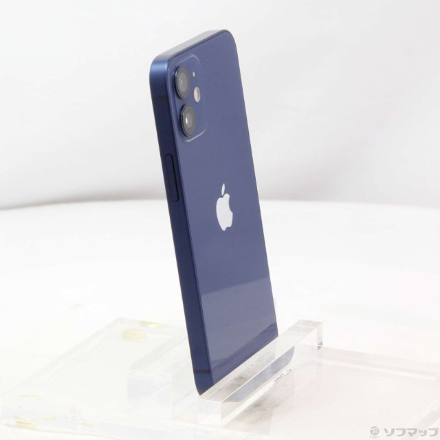 中古)Apple iPhone12 mini 128GB ブルー MGDP3J/A SIMフリー(344-ud)の