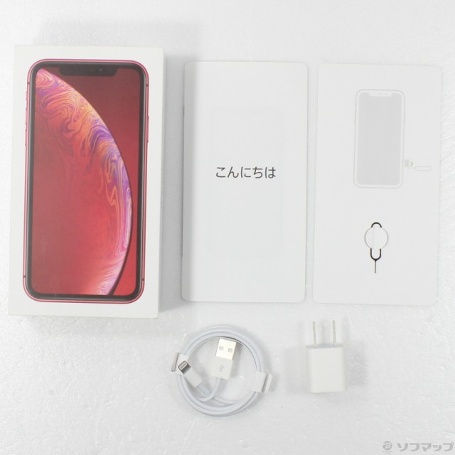 中古〕Apple(アップル) iPhoneXR 64GB プロダクトレッド MT062J／A SIM