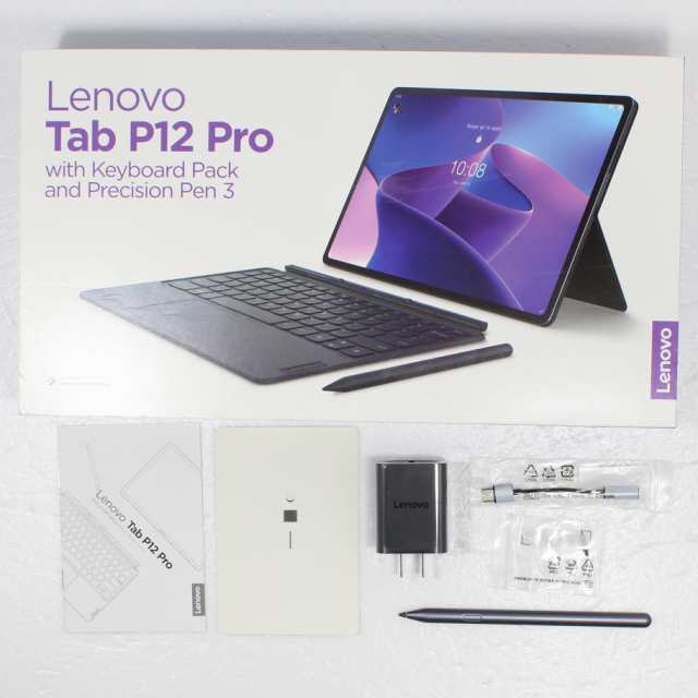 中古)Lenovo Lenovo Tab P12 Pro 256GB ストームグレー ZA9D0067JP Wi