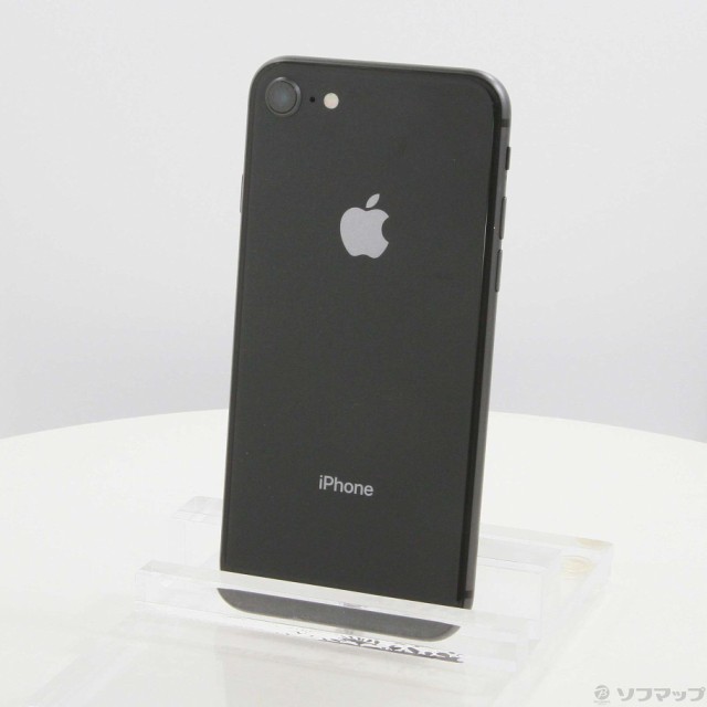 中古〕Apple(アップル) iPhone8 64GB スペースグレイ MQ782J／A SIM