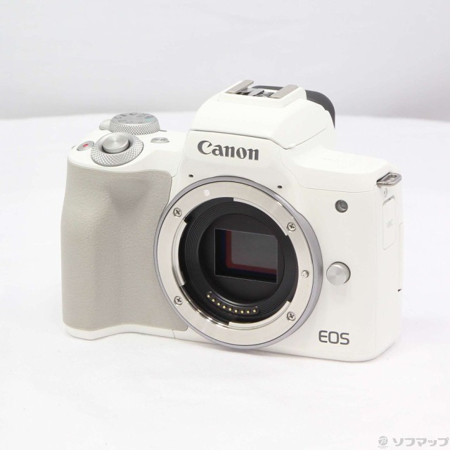 Canon ミラーレス一眼カメラ EOS Kiss M2 ボディー ホワイト KISSM2WH-BODY - 3