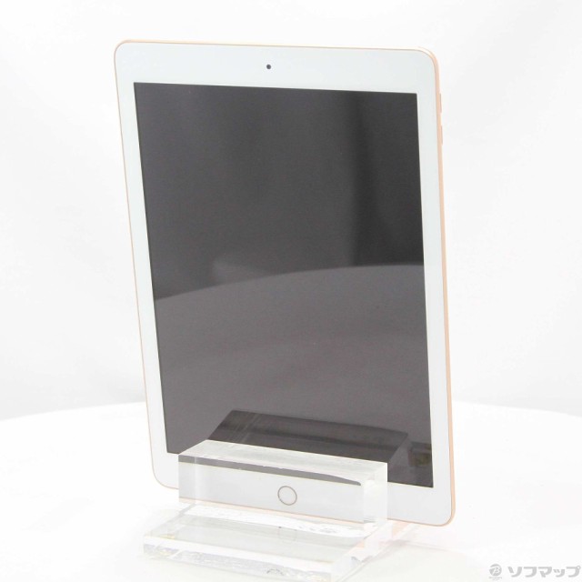 中古)Apple iPad 第6世代 32GB ゴールド MRJN2J/A Wi-Fi(384-ud)の通販