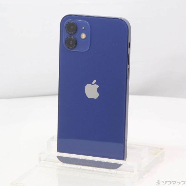 中古)Apple iPhone12 64GB ブルー MGHR3J/A SIMフリー(384-ud)の通販は