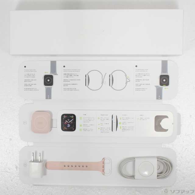 中古)Apple Apple Watch Series 4 GPS 40mm ゴールドアルミニウム