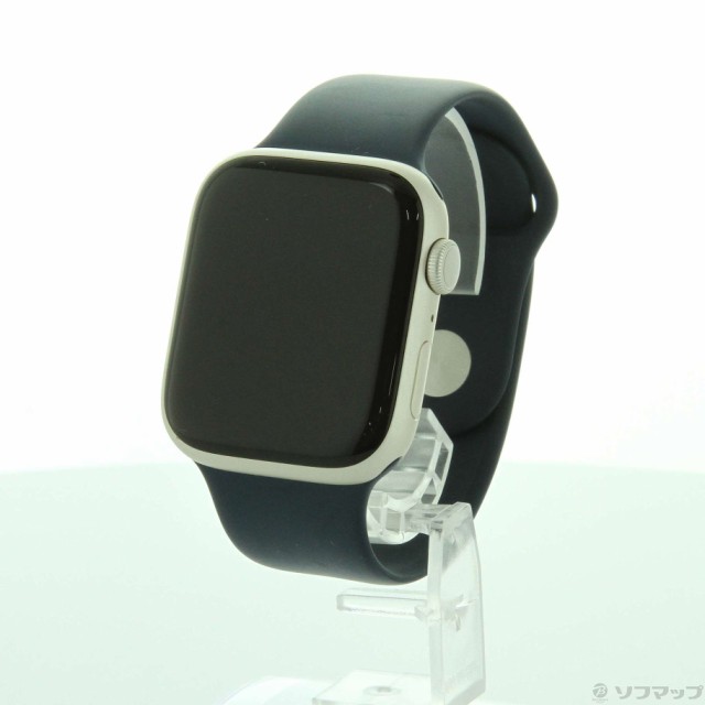 中古)Apple Apple Watch Series 7 GPS 45mm スターライトアルミニウム