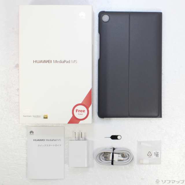 中古)HUAWEI MediaPad M5 32GB スペースグレイ SHT-AL09 SIMフリー(305 ...