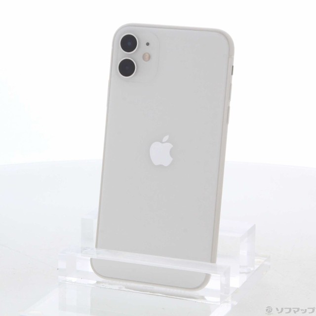 中古)Apple iPhone11 256GB ホワイト MWM82J/A SoftBank(262-ud)の通販