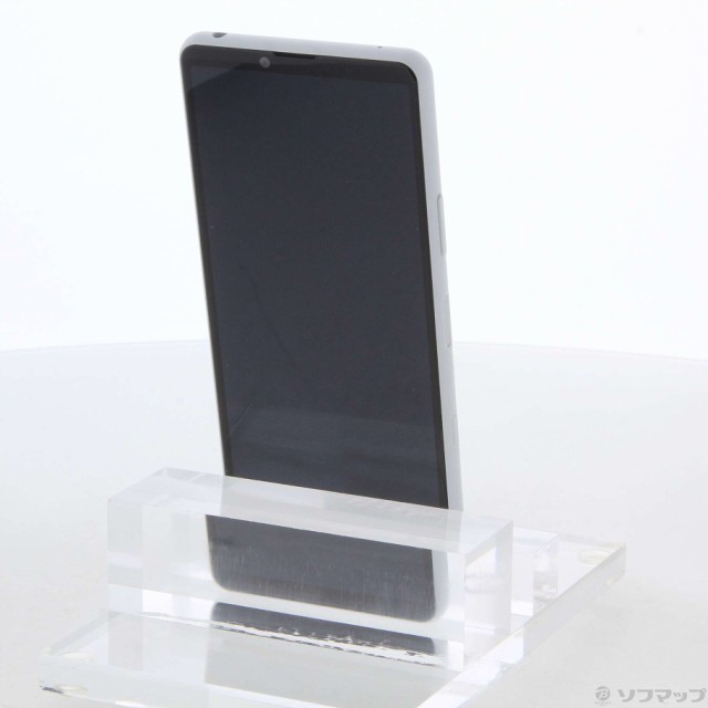 中古)SONY Xperia 10 III 128GB ホワイト SO-52B docomoロック解除SIM 