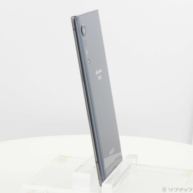 中古)LG LG VELVET 128GB オーロラグレー L-52A docomoロック解除SIM