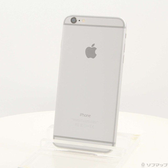 中古)Apple iPhone6 Plus 64GB スペースグレイ MGAH2J/A au(297-ud)の