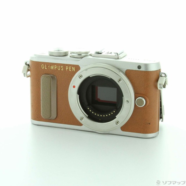 ショット数100回未満 OLYMPUS PEN E-PL8 ボディ ブラウン