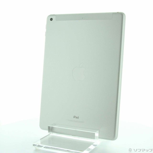 中古)Apple iPad 第6世代 32GB シルバー MR6P2J/A auロック解除SIM