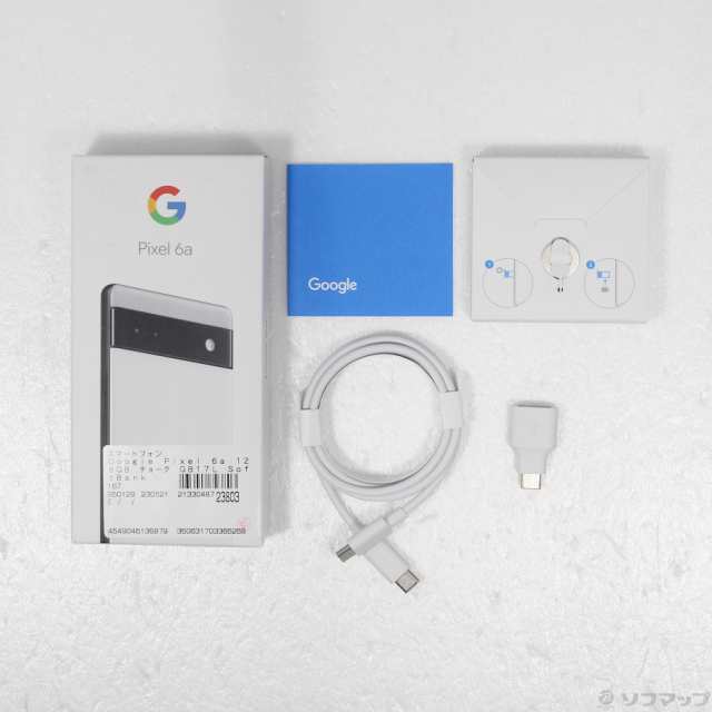 中古)GOOGLE Google Pixel 6a 128GB チョーク GB17L SoftBank(251-ud)の通販はau PAY マーケット  - ソフマップ | au PAY マーケット－通販サイト