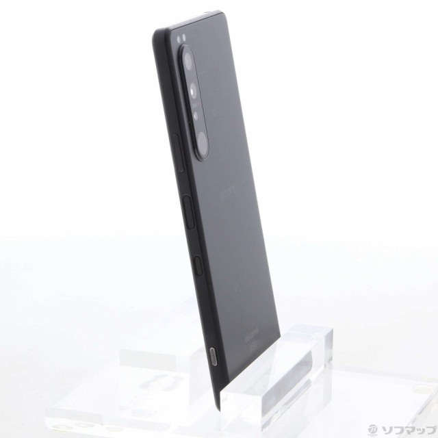 中古)SONY Xperia 1 III 256GB フロストブラック SO-51B docomoロック