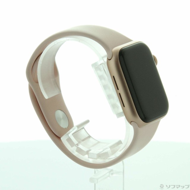 (中古)Apple Apple Watch Series 5 GPS 40mm ゴールドアルミニウムケース  ピンクサンドスポーツバンド(297-ud)｜au PAY マーケット