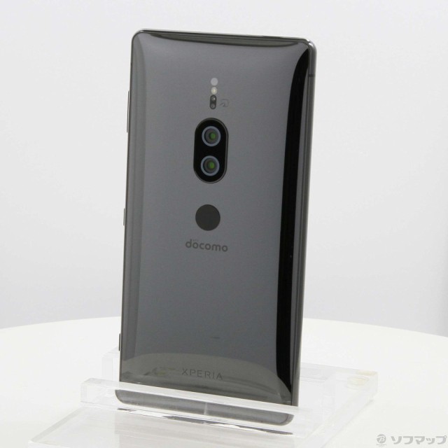 中古)SONY Xperia XZ2 Premium 64GB クロムブラック SO-04K docomo