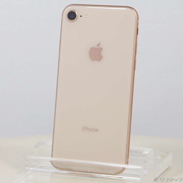 AU iPhone8 64GB ゴールド SIMフリー - スマートフォン本体
