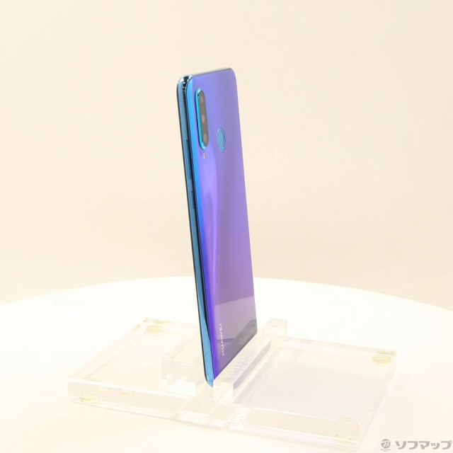 中古)HUAWEI HUAWEI P30 lite 64GB ピーコックブルー MAR-LX2J