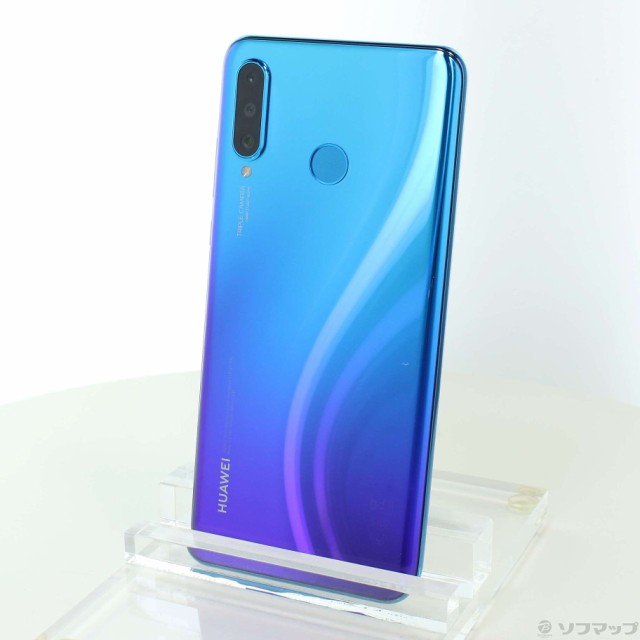 HUAWEI P30 lite ピーコックブルー 64GB おまけ付き www ...