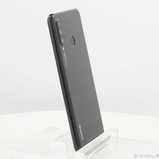 中古)HUAWEI HUAWEI P30 lite 64GB ミッドナイトブラック MAR-LX2J SIM ...