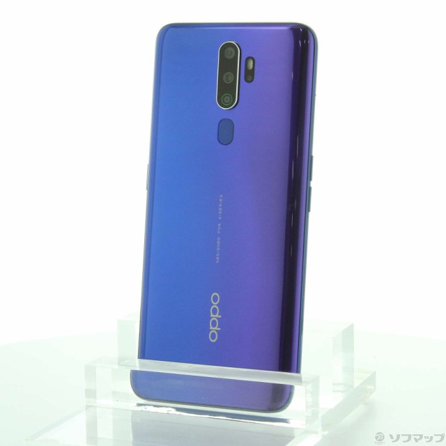 中古)OPPO OPPO A5 2020 64GB ブルー CPH1943BL SIMフリー(258-ud)の