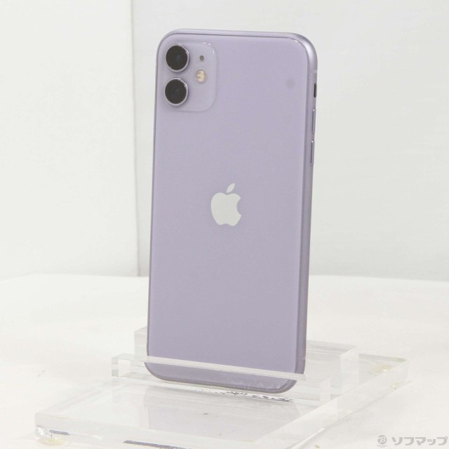 iPhone 11 パープル 64 GB au simフリー - スマートフォン本体