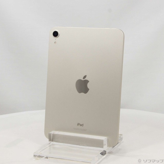 中古)Apple iPad mini 第6世代 256GB スターライト MK7V3J/A Wi-Fi(258