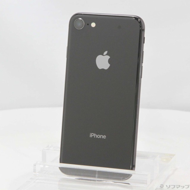 中古)Apple iPhone8 64GB スペースグレイ MQ782J/A SoftBank(349-ud)の