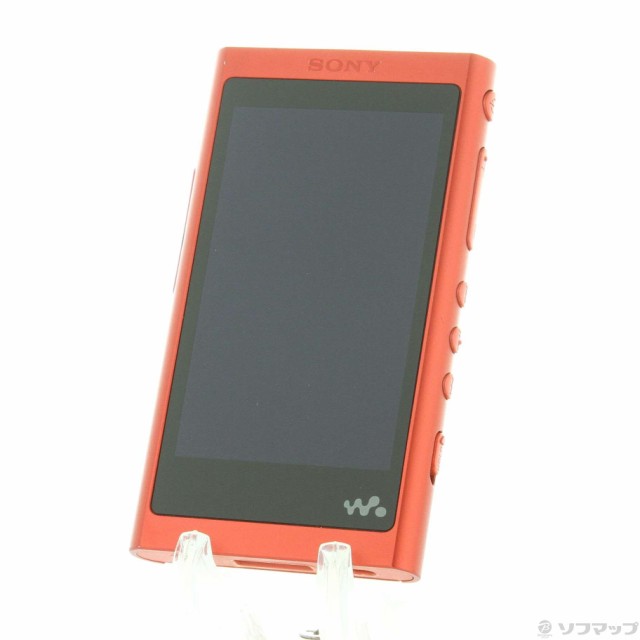 (中古)SONY WALKMAN A50シリーズ メモリ16GB+microSD トワイライトレッド NW-A55/RM(377-ud)｜au PAY  マーケット