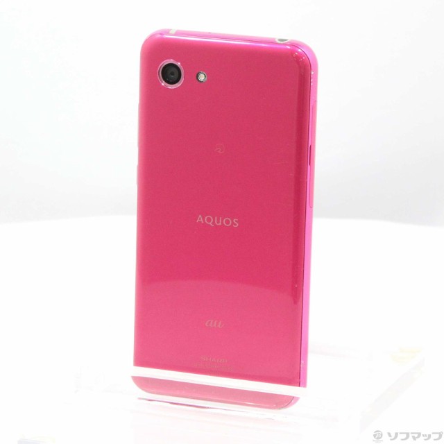 AQUOS R compact ブラック 32 GB au SHV 41 - 携帯電話