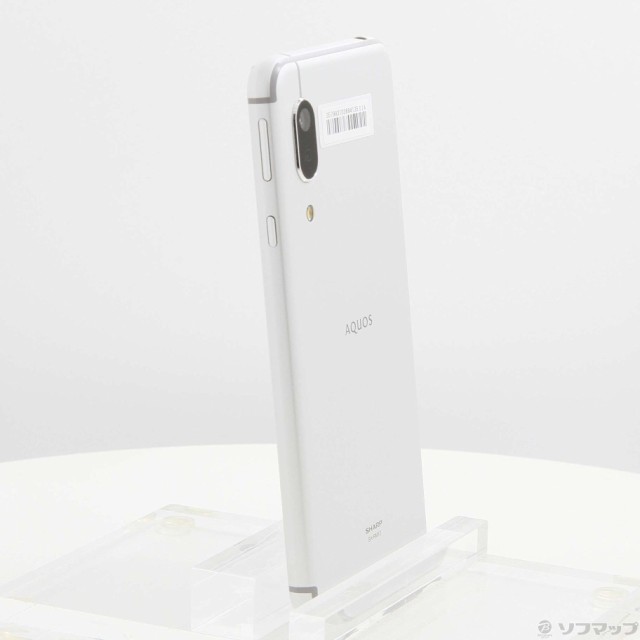 中古)SHARP AQUOS sense3 lite 楽天版 64GB シルバーホワイト SH-RM12