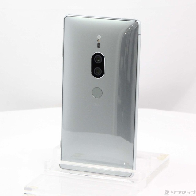 中古)SONY Xperia XZ2 Premium 64GB クロムシルバー SOV38 auロック