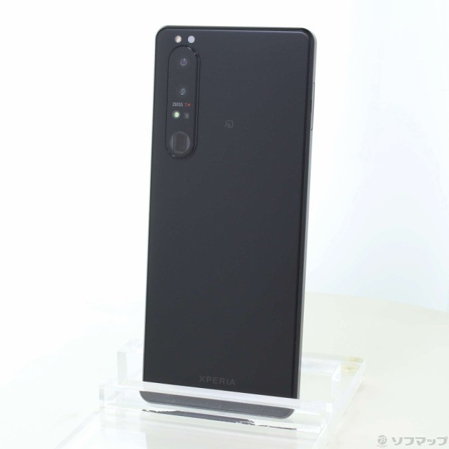 中古)SONY Xperia 1 III 256GB フロストブラック SOG03 auロック解除