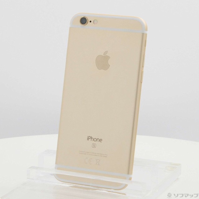 中古)Apple iPhone6s 32GB ゴールド MN112J/A SIMフリー(258-ud)の通販