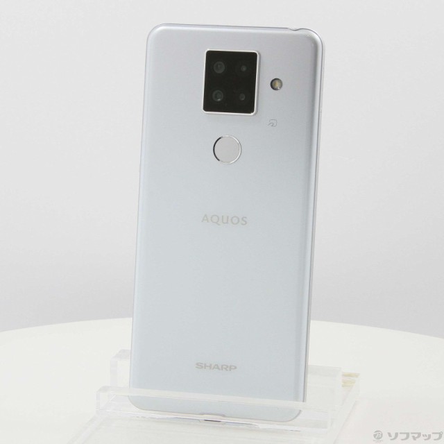 中古)SHARP AQUOS sense4 plus 128GB ホワイト SH-M16 SIMフリー(349