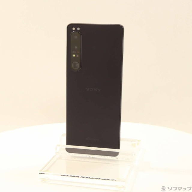 中古)SONY Xperia 1 IV 256GB パープル SO-51C docomoロック解除SIM