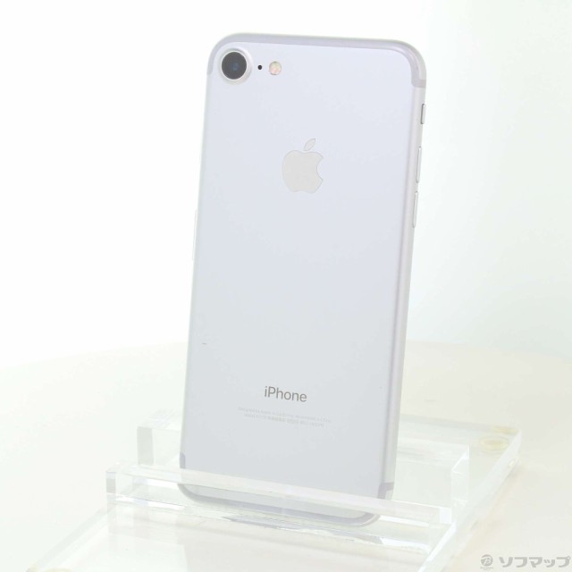 非課税 【中古】Apple(アップル) iPhone7 32GB シルバー MNCF2J／A