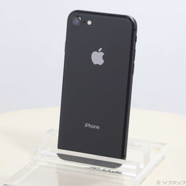 中古)Apple iPhone8 64GB スペースグレイ MQ782J/A SoftBank(262-ud)の