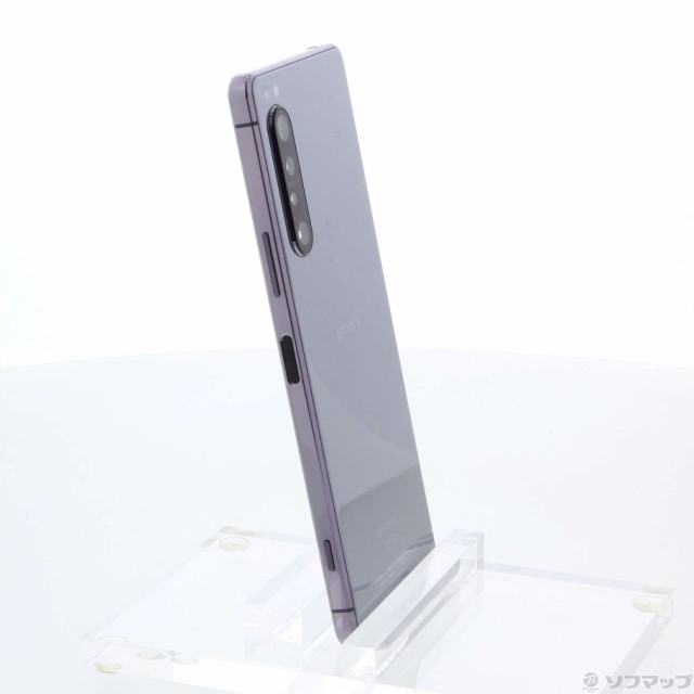 中古)SONY Xperia 1 II 128GB パープル SO-51A docomoロック解除SIM