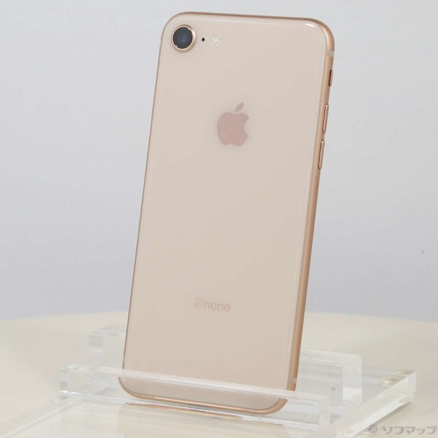 中古)Apple iPhone8 64GB ゴールド MQ7A2J/A SIMフリー(262-ud)の通販