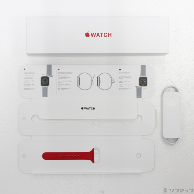 中古)Apple (展示品) Apple Watch Series 7 GPS 41mm (PRODUCT)RED