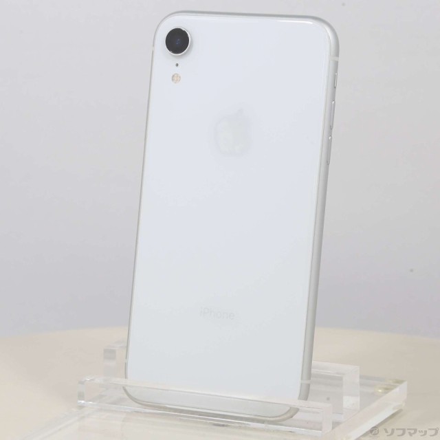 中古)Apple iPhoneXR 64GB ホワイト NT032J/A SoftBank(198-ud)の通販