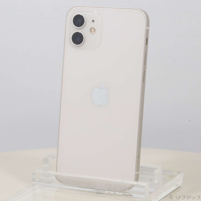 中古)Apple iPhone12 128GB ホワイト MGHV3J/A SIMフリー