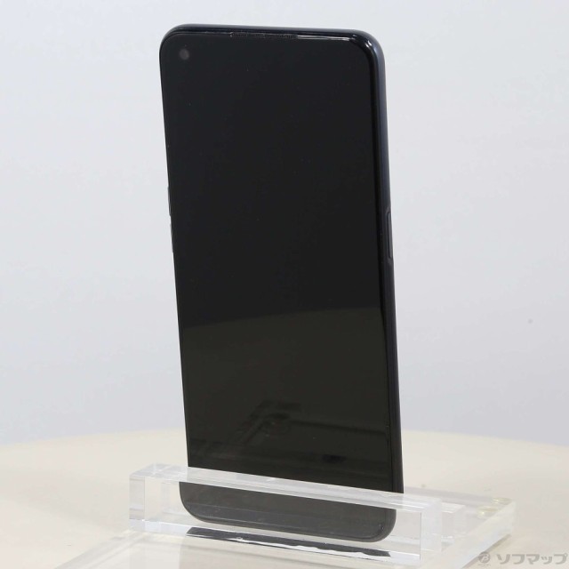 中古)OPPO OPPO A54 5G 64GB シルバーブラック OPG02 UQ mobile(258-ud