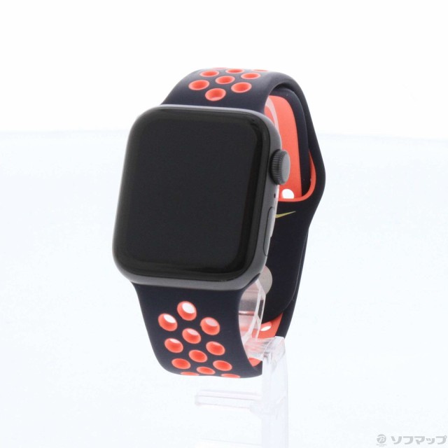 中古)Watch SE 第1世代 Nike GPS 40mm スペースグレイアルミニウム ...